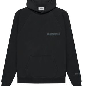 Fear of God black hoodie